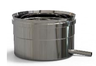 Kondensatschale mit Ablauf