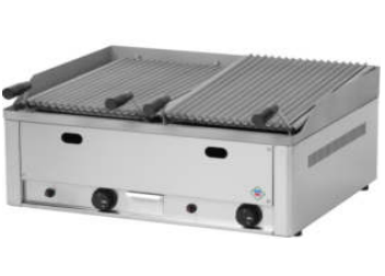 Gas Grill mit Lavasteinen