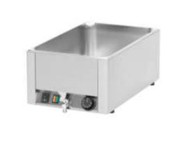 Bain - Marie mit Wasserablaßhahn