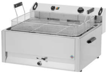 Elektro Backwarenfriteuse 1 x 30 Lit
