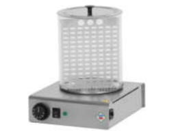 Hot Dog Würstchen wärmer mit Glasbehälter