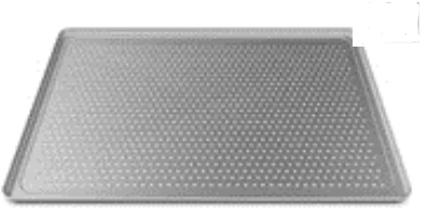 Backbleche 600x400 Aluminium gelocht 2 St.