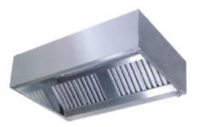 PROFI Kasten Abzugshauben in T 1100 mm