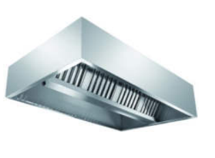 Profi Deckenhauben in Kastenform T 1200 mm