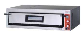 Pizzaofen Einkammer 6 Pizzen Ø 360 mm