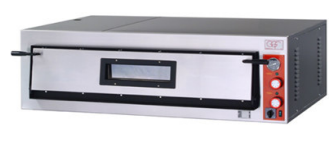 Pizzaofen Einkammer 9 Pizzen Ø 360 mm