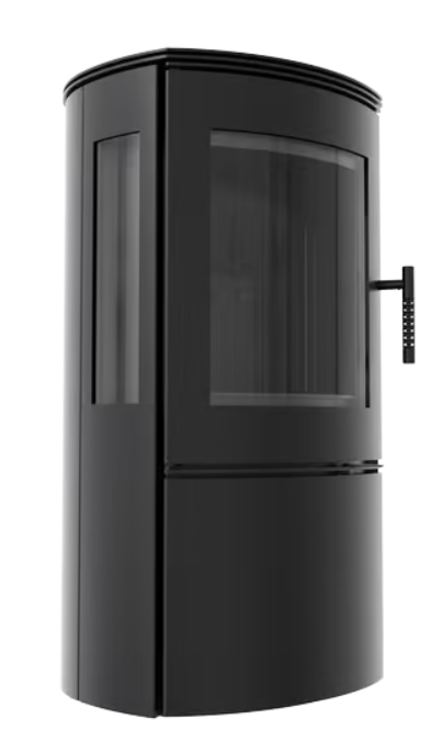 Kratki FALCON VIEW - Kaminofen aus stahl Ø 150 10 kW