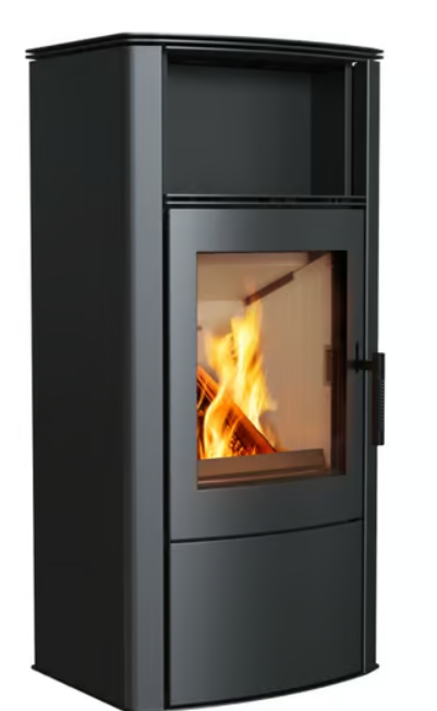 Kratki PROTON - Kaminofen aus Stahl Ø 150 8 kW mit Türfeder