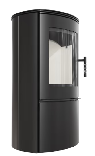 Kratki AB/S/2/ROLLO - Kaminofen aus Stahl 10 kW Ø 150