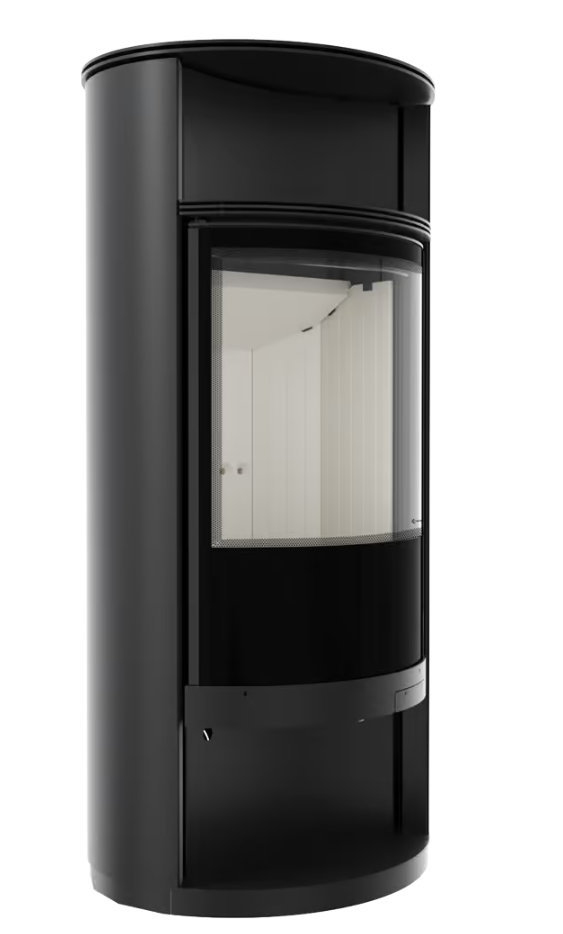 Kratki RUNA - Kaminofen aus Stahl Ø 150 8 kW