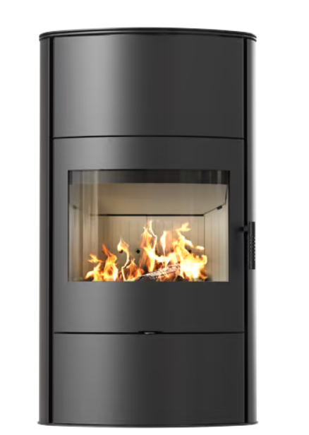 Kratki AB/S/2/ROLLO Hoch - Kaminofen aus Stahl Ø 150 10 kW