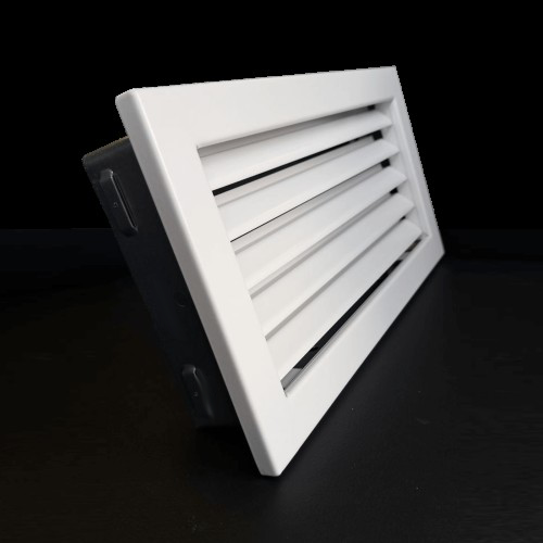Lüftungsgitter -  Modell V - Weiß