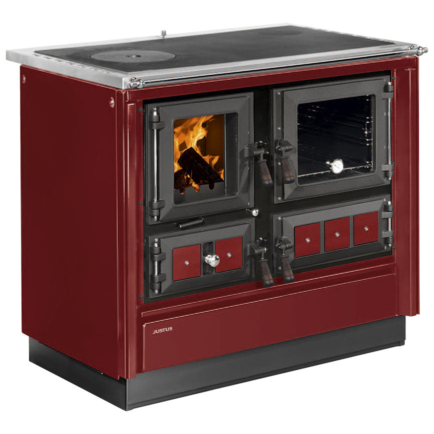 Justus Festbrennstoffherd Rustico-90 2.0
