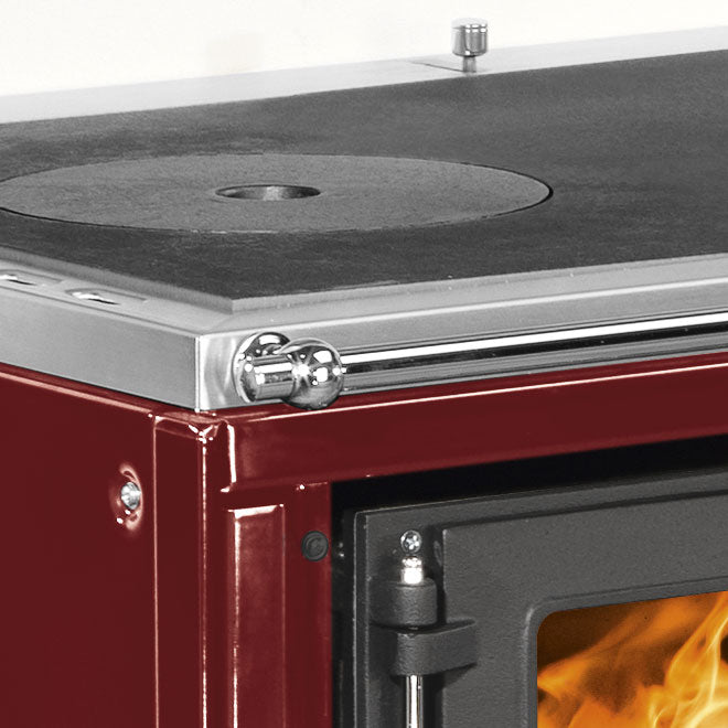 Justus Festbrennstoffherd Rustico-90 2.0