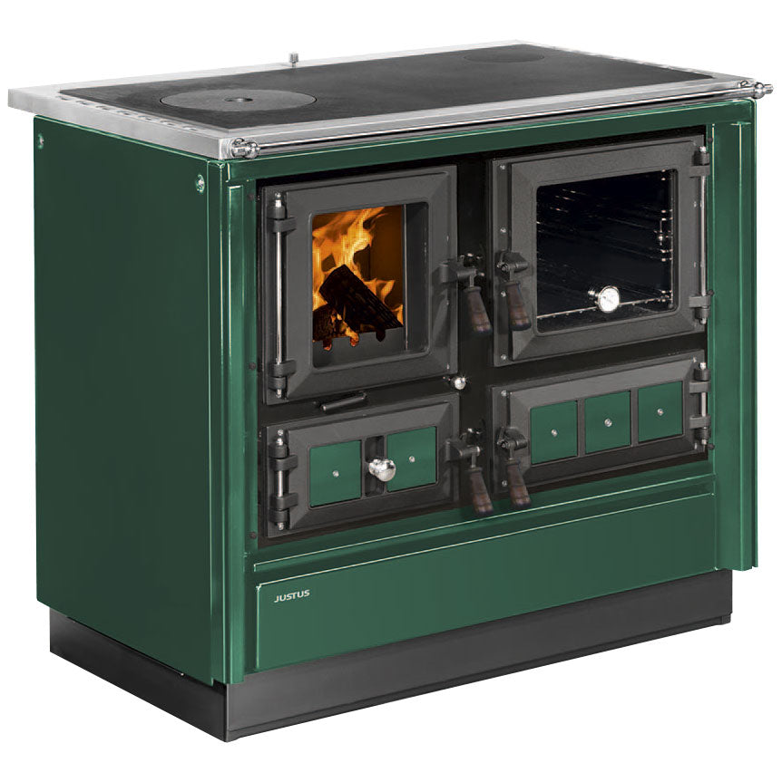 Justus Festbrennstoffherd Rustico-90 2.0