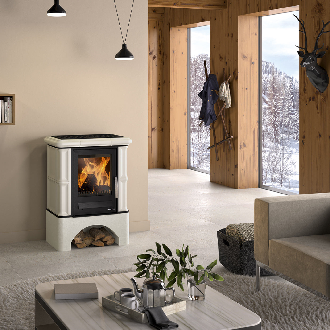 Justus Kaminofen Bavaria