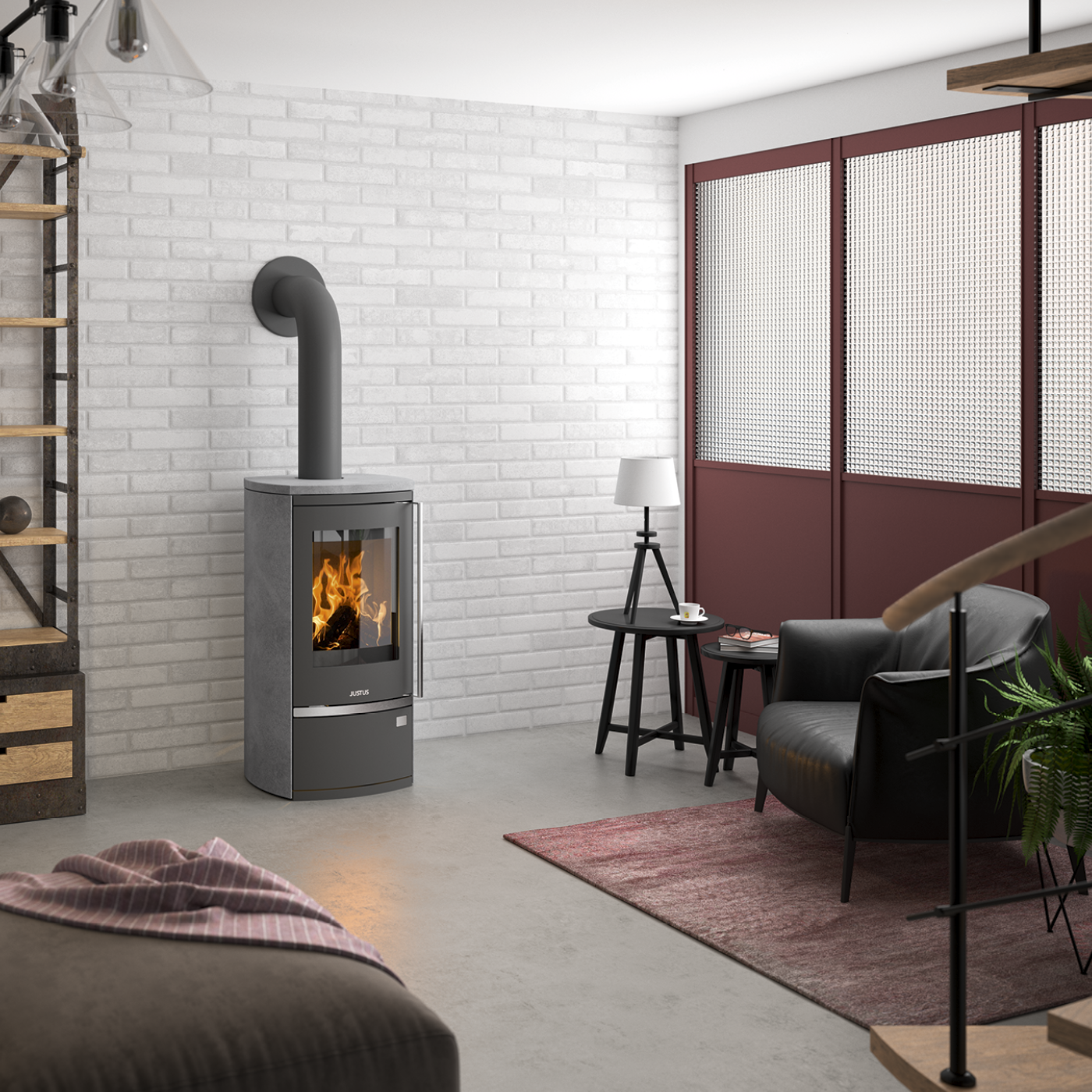 Justus Dauerbrandofen Reno R