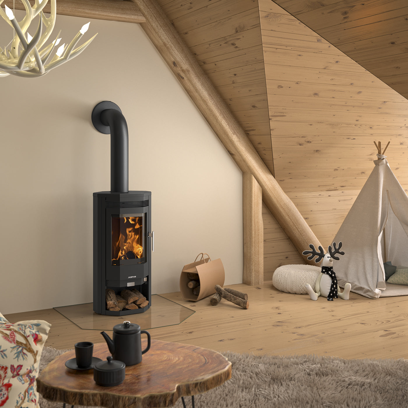 Justus Dauerbrandofen Usedom 5 D