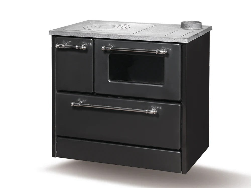 Holzherd Simge 701 Weiß / Schwarz