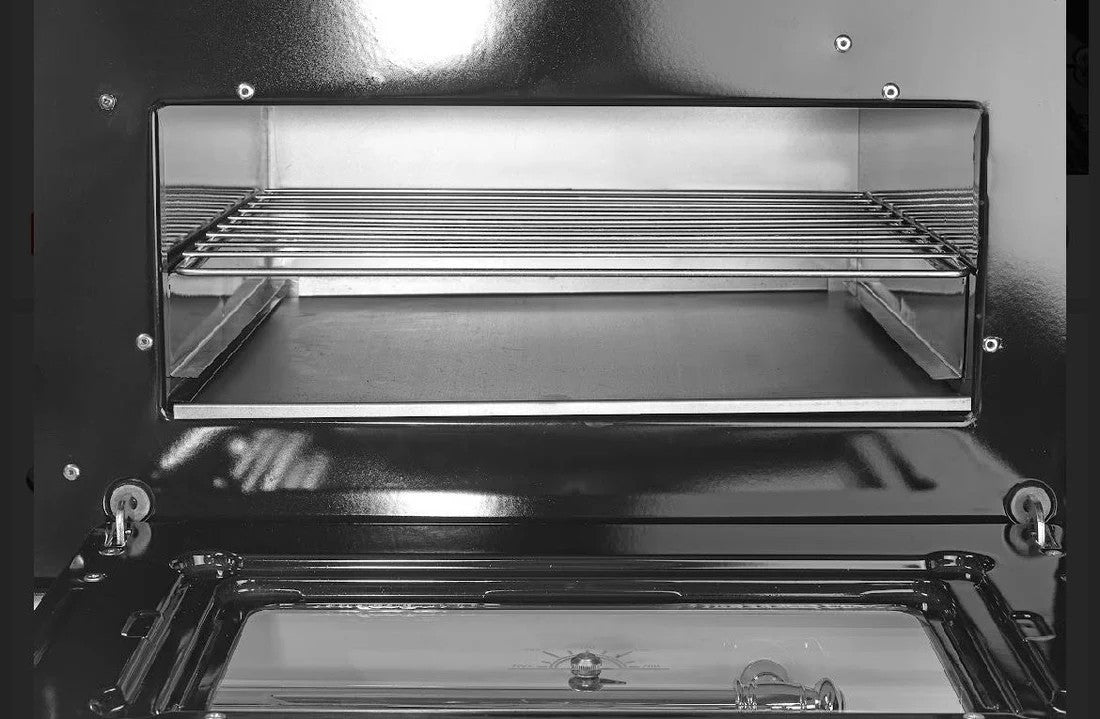 Holzherd Simge 701 Weiß / Schwarz