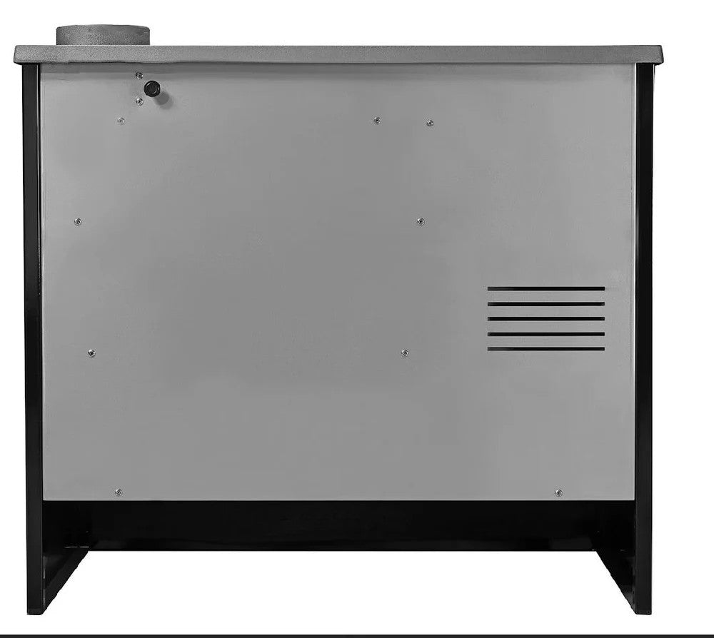 Holzherd Simge 701 Weiß / Schwarz