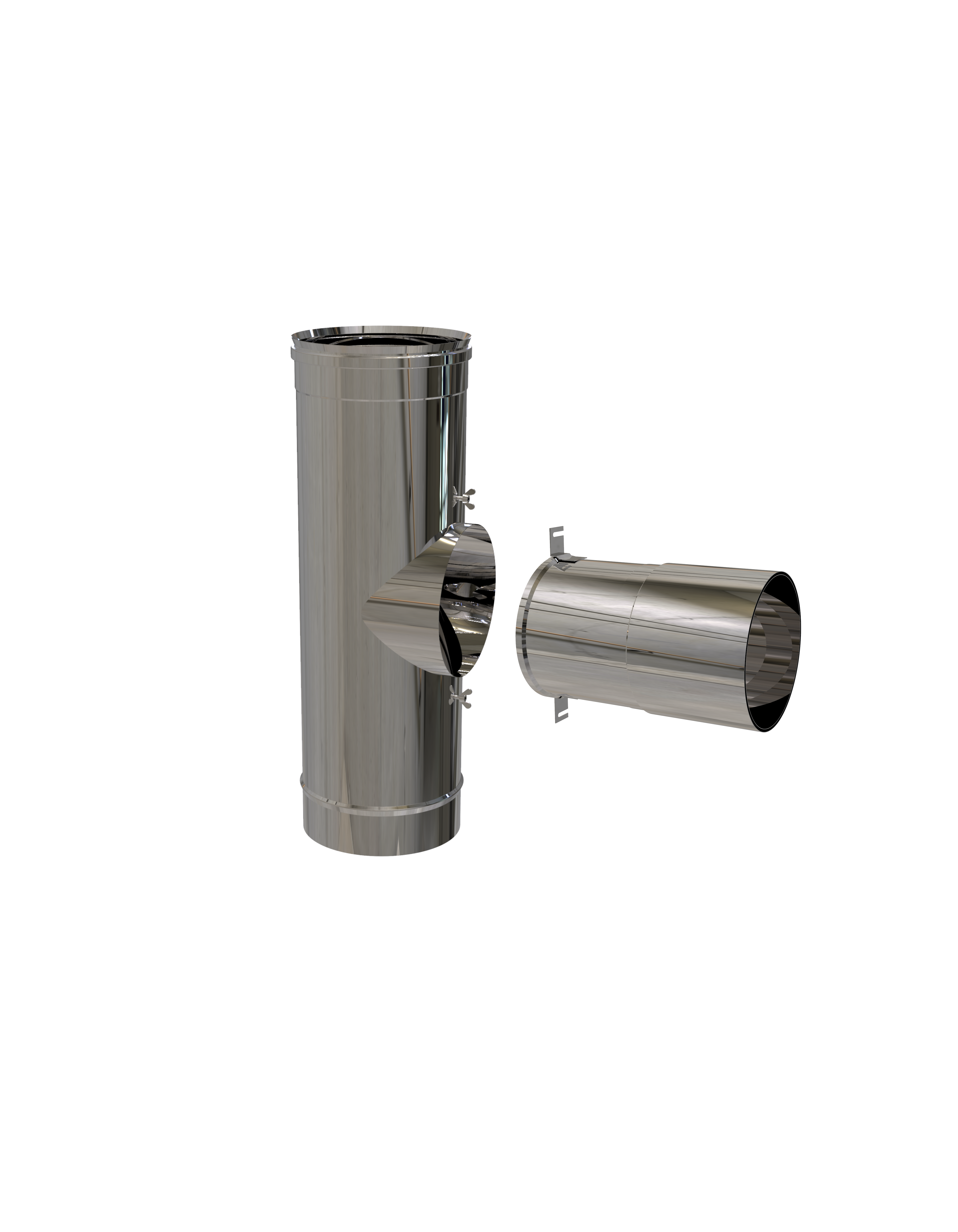 T-Anschluss 90° (2-teilig)