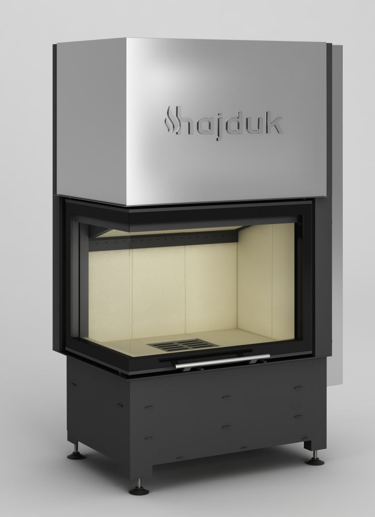 Mit der Wasserummantelung - Hajduk Volcano WLTh-12 Gebogene Scheibe, bent glas