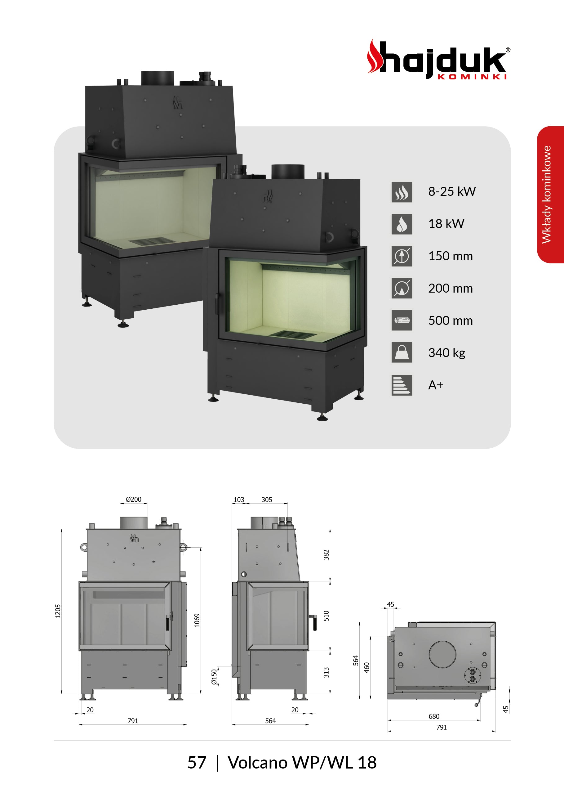 Mit der Wasserummantelung - Hajduk Volcano WP-18