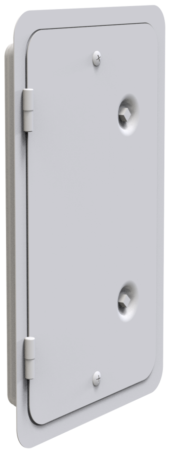 Kamintür Gasdicht Weiß Lackiert KT