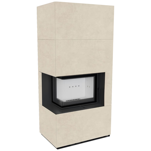 Kaminbausatz FLOKI BOX 8 kW Ø 160 Quarzsinter FOKOS SALE