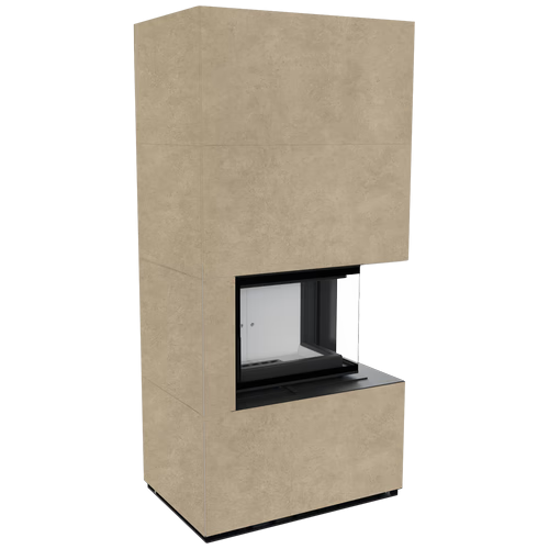 Kaminbausatz FLOKI BOX 8 kW Ø 160 Quarzsinter FOKOS RENA