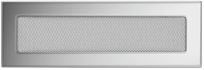 Alle Farb- und Größenvarianten des Lüftungsgitters Oskar mit 11cm Variation