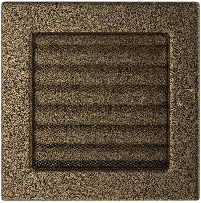 Alle Farb- und Größenvarianten des Lüftungsgitters mit 17cm Variation