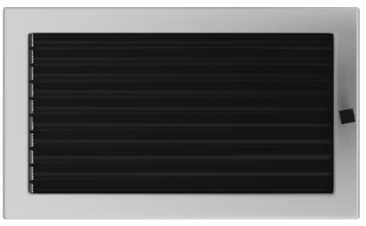 Alle Farb- und Größenvarianten des Lüftungsgitters mit 22cm-Variante