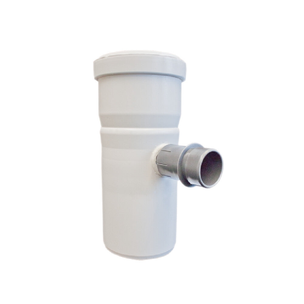 Rohrelement mit Kondensatablauf ohne Siphon