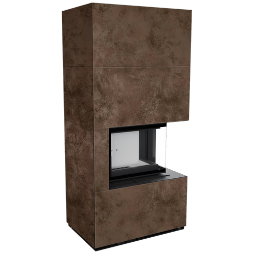 Kaminbausatz FLOKI BOX 8 kW Ø 160 Quarzsinter OXIDE MORO