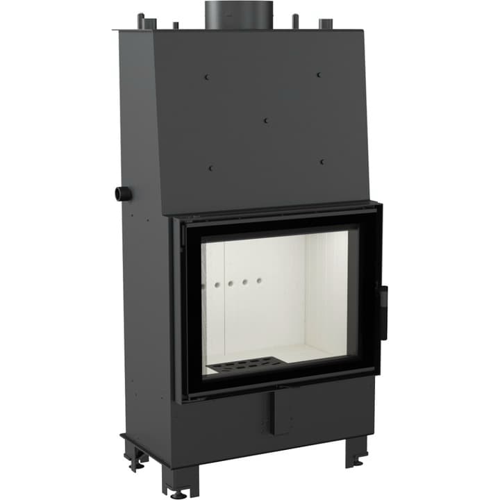 Wasserführender Kamineinsatz LUCY 12 kW Ø 200 mit Türfeder