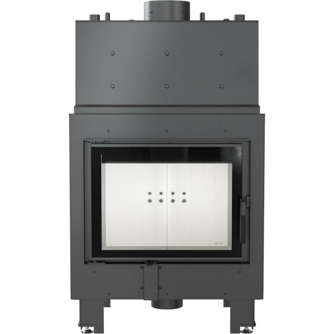 Wasserführender Kamineinsatz MBM 12 kW Ø 180 mit Türfeder