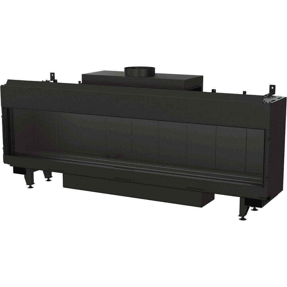 Gaskamin LEO 200 links Propan ∅ 130/200 12,5 kW