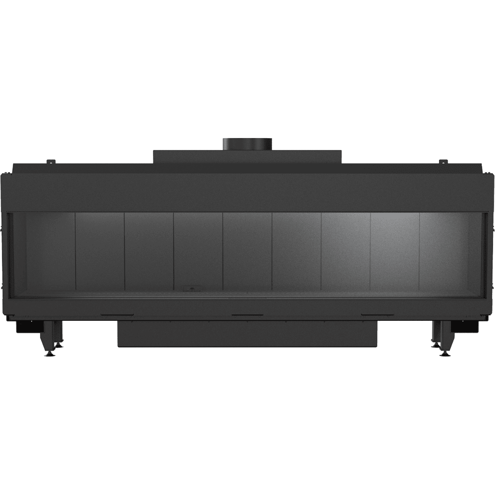 Gaskamin LEO 200 dreiseitig Erdgas ∅ 130/200 15 kW