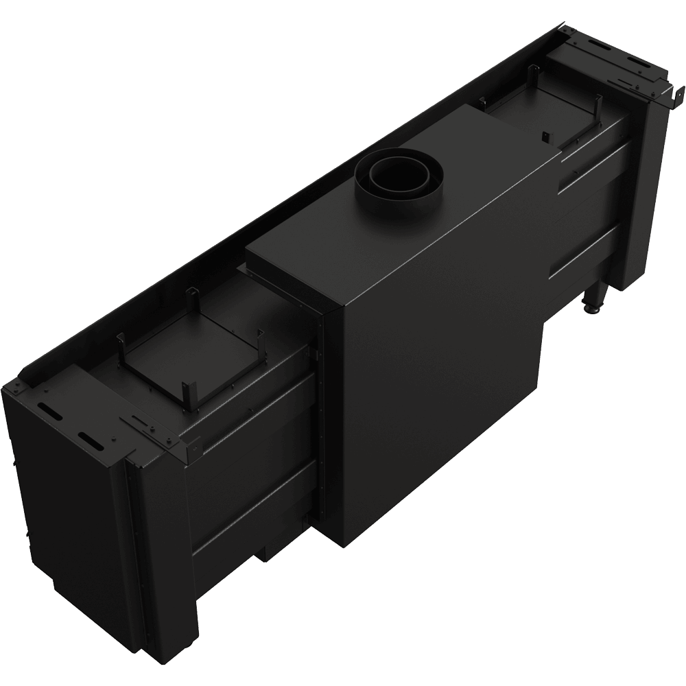 Gaskamin LEO 200 Vorderseite Erdgas ∅ 130/200 15 kW
