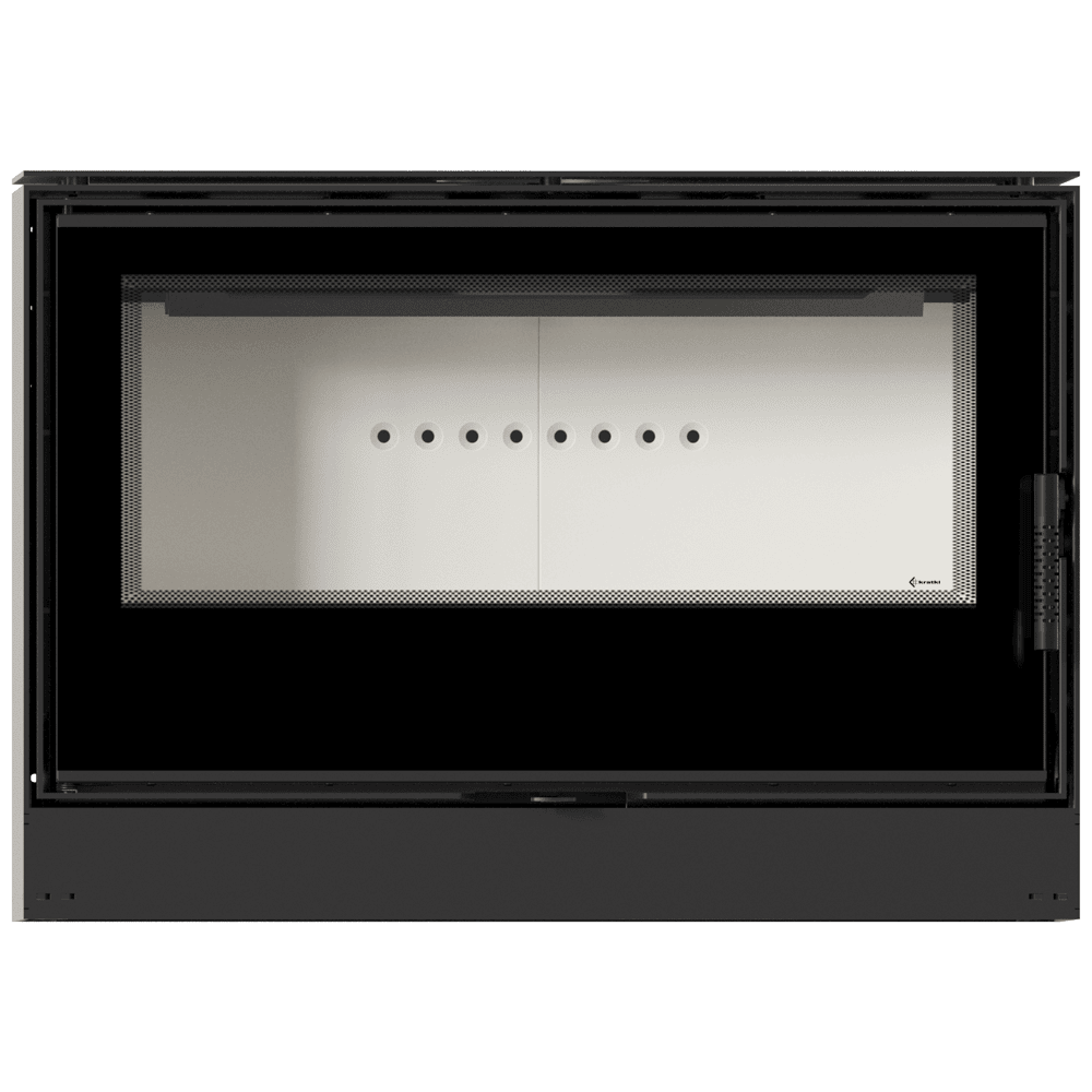 Kaminofen aus Stahl KARI 95 Ø 180 14 kW