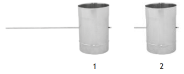 SIMPLIFIED CHIMNEY DAMPER