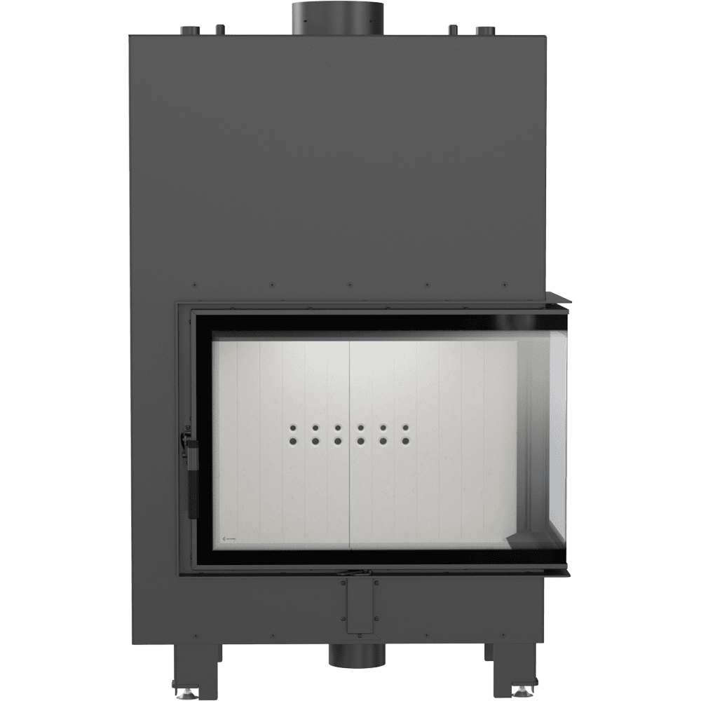 Wasserführender Kamineinsatz MBA rechts 17 kW Ø 200