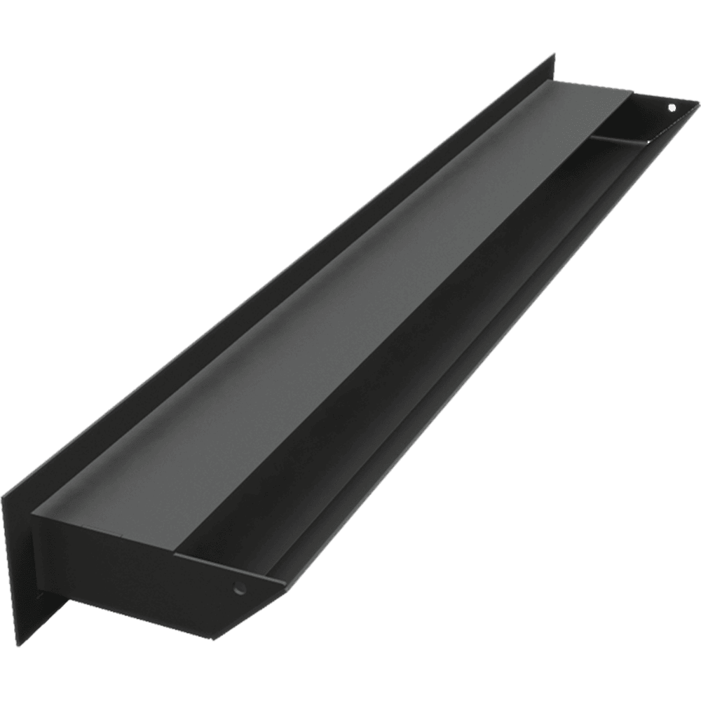 Lüftungsgitter LUFT 9x80 Edelstahl Slim