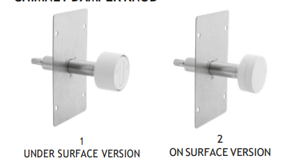 CHIMNEY DAMPER KNOB