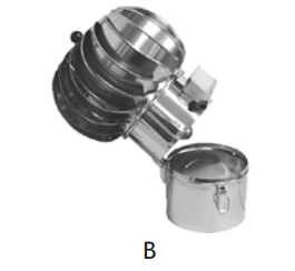 HYBRID TURBOWENT INLET-PIPE (OPENABLE)