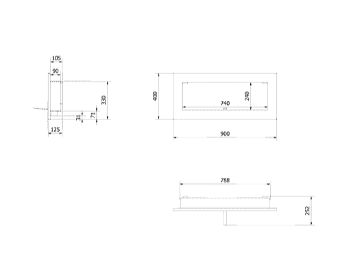 Biokamin delta 2 slim TÜV Zubehörsatz