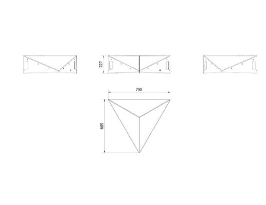 Gartenfeuerstelle PYRAMID